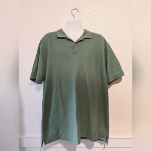 Men's Patagonia Green Polo Shirt (Tall)